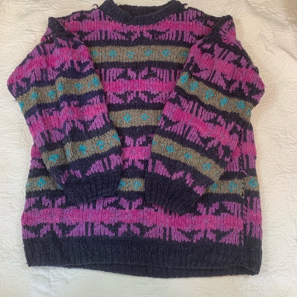 100% wool oversized sweater - Picture 2 of 7